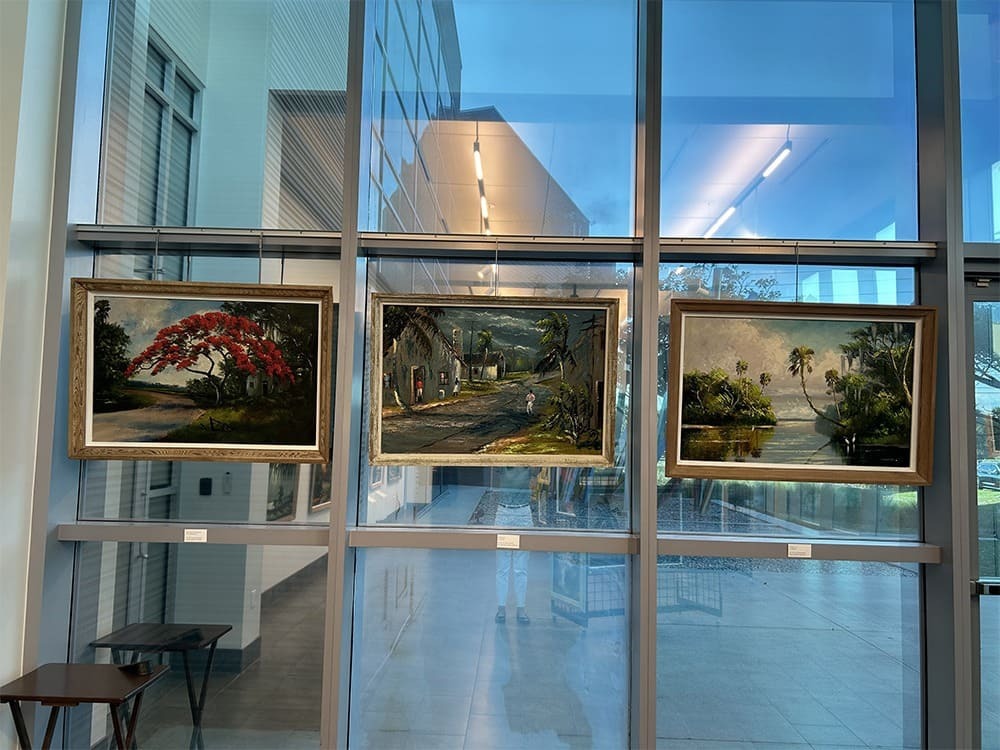 highwaymen art backlighting color contrast